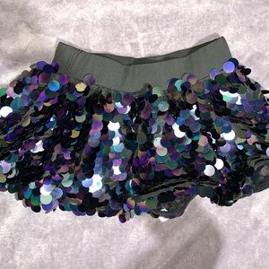 iHeartRaves Disco Mermaid Sequin Skirt